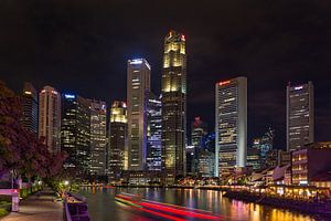Boat Quay by night