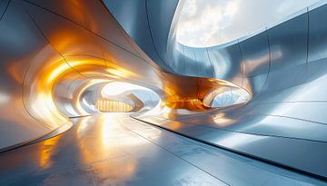 Une architecture moderne avec des formes