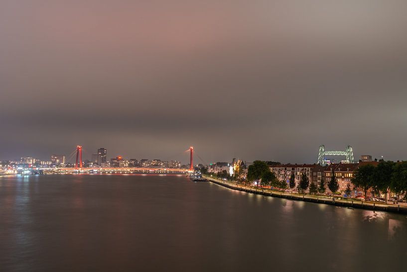 The Willemsbrug and the Hef by Daniëlle Langelaar Photography
