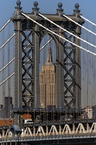 Manhattan Bridge New York by Kurt Krause