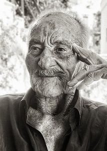 Vieil homme Crète