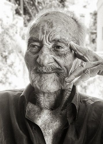Vieil homme Crète