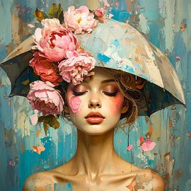 Les pivoines... sur Ans Bastiaanssen