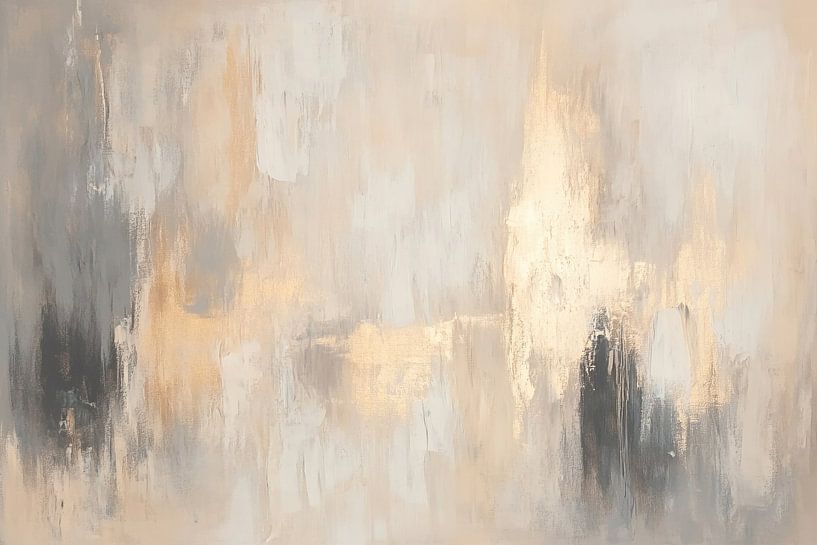 Abstrakte Farben | Moderne abstrakte Malerei von Kunst Laune