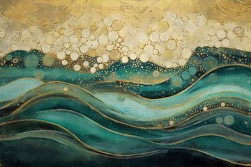 Golven van Goud en Groen van Whale & Sons
