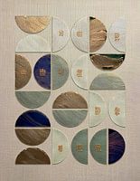Abstracte kunst - Bauhaus stijl -  3D Vormen en structuren