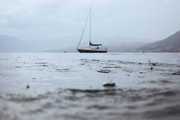 Gewitter am See von Andrea Fuchs