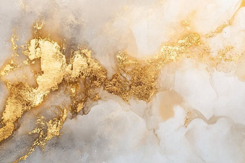 Gold leaf on neutral background by Imperial Art House