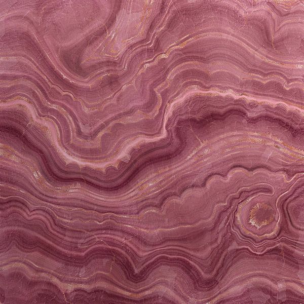 Roze Agaat Textuur 05 van Aloke Design