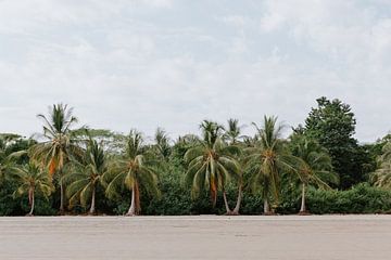 Strand Uvita | Pastelkleuren | Reisfotografie Costa Rica | Wall art print | van Alblasfotografie