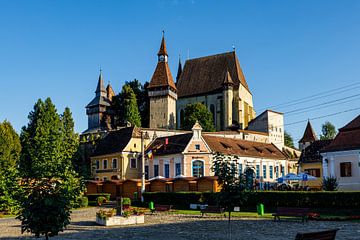 The fortified church of Birthaelm in Romania by Roland Brack