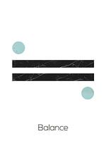Balance - Skandinavische Wanddekoration
