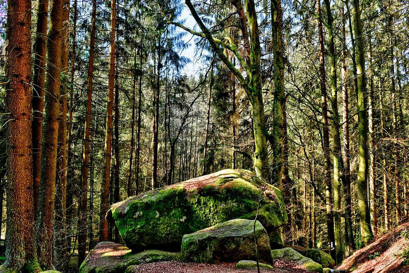 Largest stone in the Höllbach Valley by Roith Fotografie