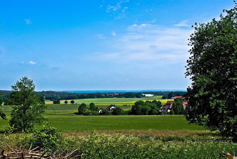 View over the Osnabruecker Land by Norbert Sülzner