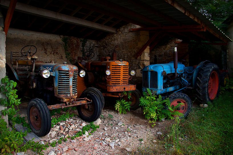 Drei Traktoren von Halma Fotografie