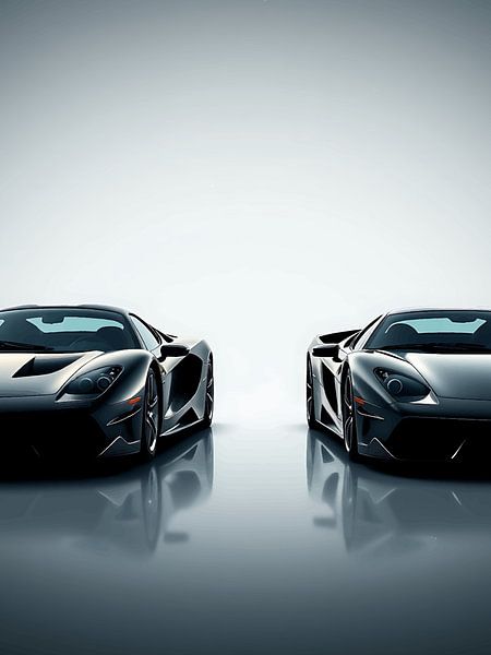 Black Sport Cars by bob rendy