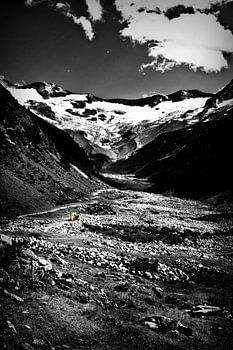 In den Bergen arbeiten