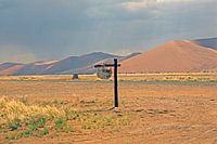 Dune 45 - Signpost into the heart of the desert