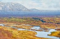 Thingvellir, IJsland van Frans Blok thumbnail