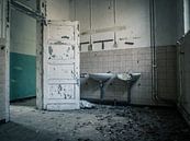 Abandoned Pilot School, Belgium - Urbex / Decay / Old / Graffiti / Toilet / Toilet Room / Washbasin  by Art By Dominic thumbnail