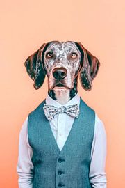 Bluetick Coonhound by Poster Art Shop