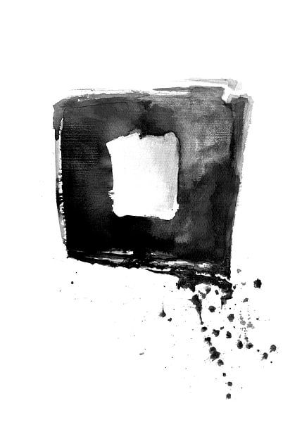 Encre noire abstraite par Ela Szczepaniak