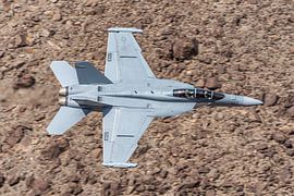Fast and low! A Boeing EA-18G Growler races through the Rainbow Canyon! by Jaap van den Berg