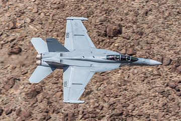 Fast and low! A Boeing EA-18G Growler races through the Rainbow Canyon! by Jaap van den Berg