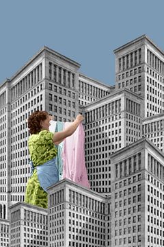 Big City Laundry by Marja van den Hurk