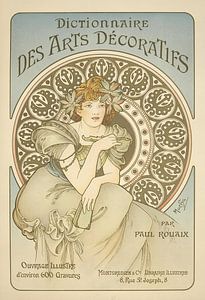 Dictionnaire des Arts Décoratifs (c. 1902) von Alphonse Mucha