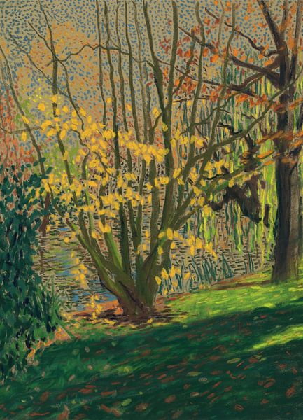 Herfst in de Botanische Tuin van Marjet Visscher