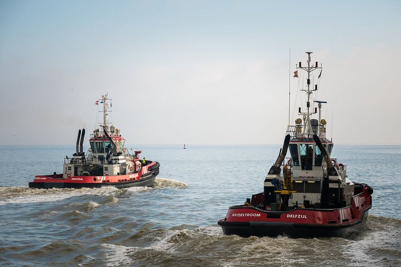 Schlepper Waterland und Waterstream von Jan Georg Meijer