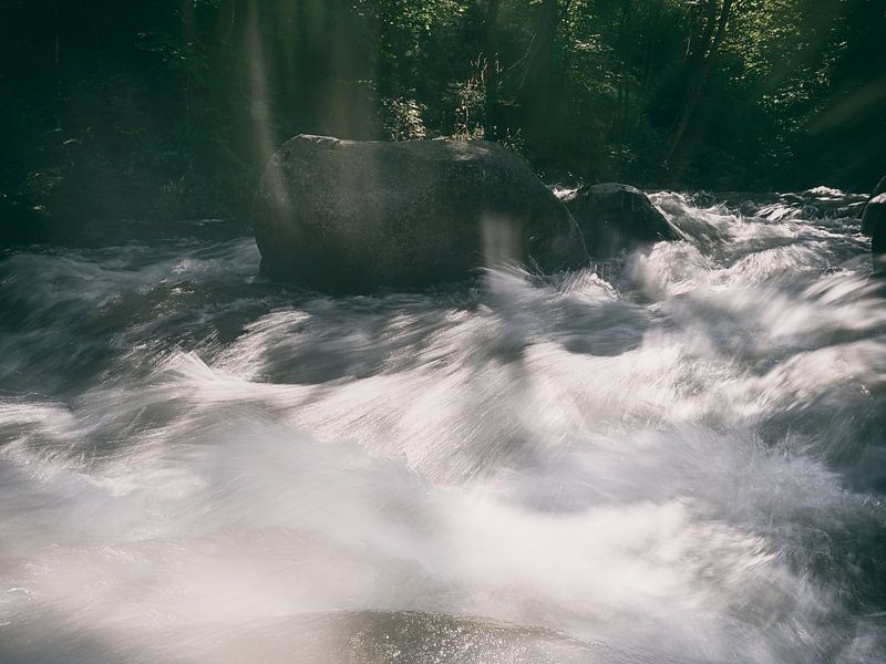 Die Oker entlang der Romkerhall by Dirk Bartschat
