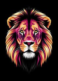 Art de la tête de lion sur BRZ999