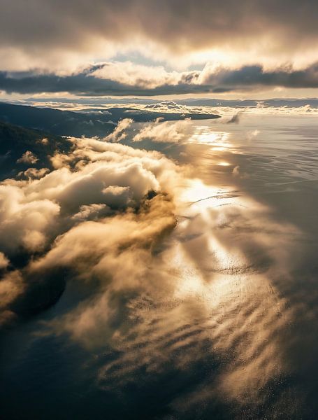 Wellenschlag von fernlichtsicht