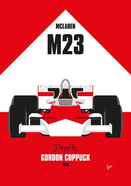 MY 1976 McLaren M23 van Chungkong Art