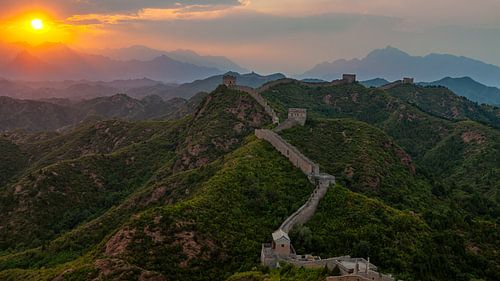 The Great Wall at Jinshanling in China