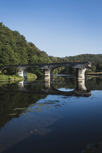 Die zerbrochene Brücke, Bohan, Belgien von Imladris Images