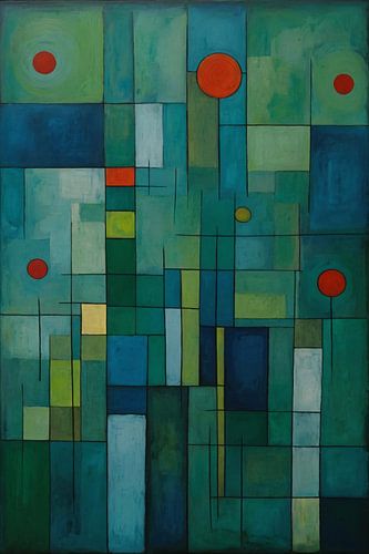 Groene oase van verbeelding