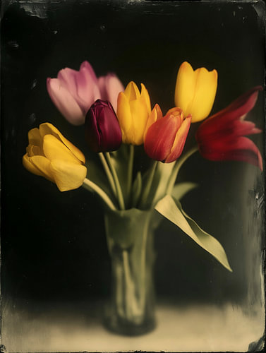 Tulips in Vase No. 3