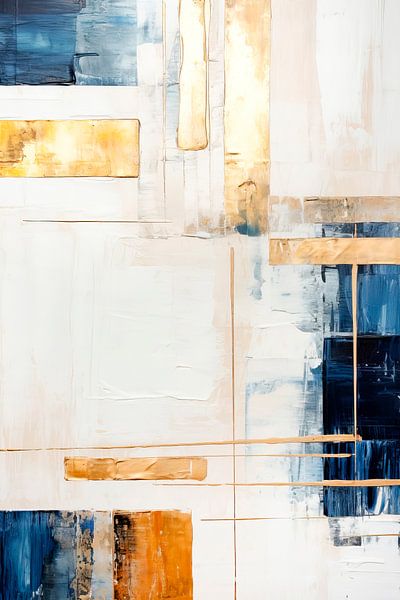 ABSTRAKTE KUNST Ruhiger Tag von Melanie Viola