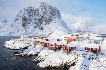 Vissersdorp Hamnoy van Ageeth Groen