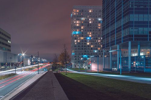 Park Tower Park Spoor Noord la nuit | City Photography