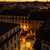 Lisbonne au coucher du soleil sur Jeroen Cox