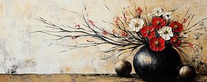 Blume und Vase