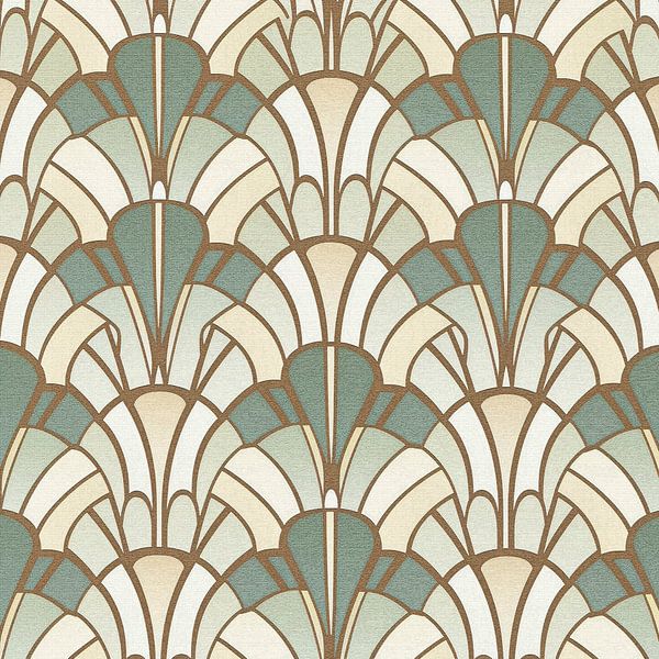 Elégant motif Art Déco par Whale & Sons