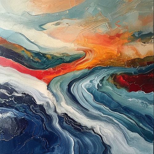 De ritmische convergentie van vloeistofstratificatie