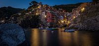 Nacht in Riomaggiore, Italien
