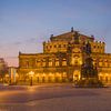 Dresden - Semperoper bei Nacht von t.ART