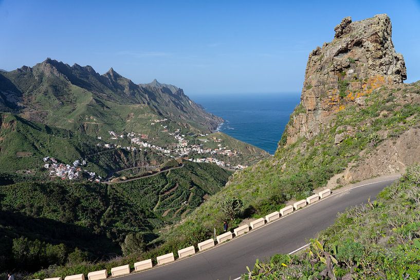 Anagagebergte, Tenerife van Angelika Stern